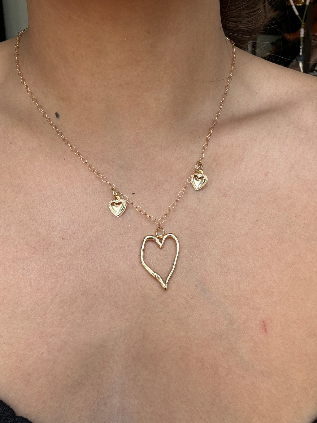 Gold - filled Heart Necklace